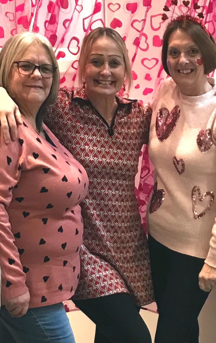 Hearts and roses help COATS visitors celebrate Valentine’s Day